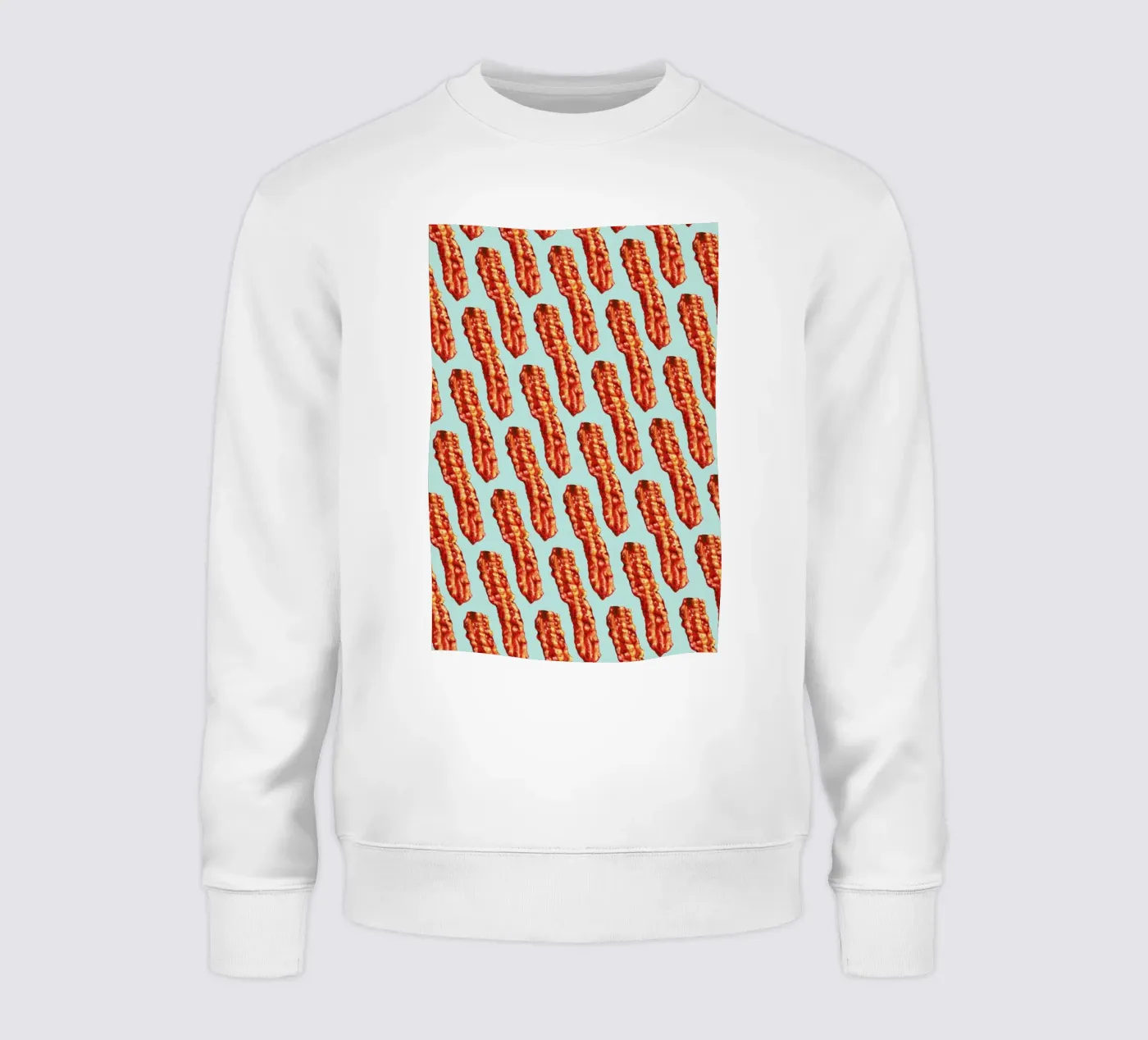 Bacon Pattern felpa da Kelly Gilleran
