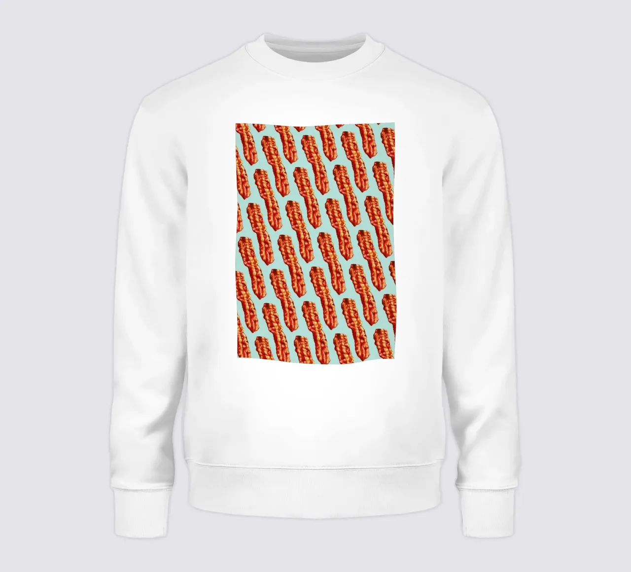 Bacon Pattern sweat de Kelly Gilleran