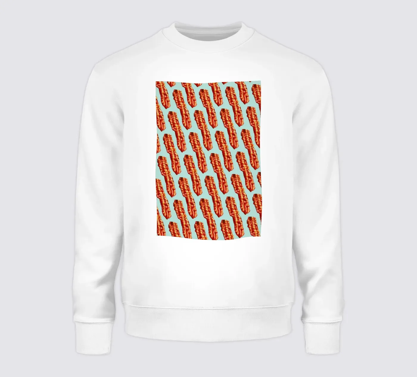 Bacon Pattern felpa da Kelly Gilleran