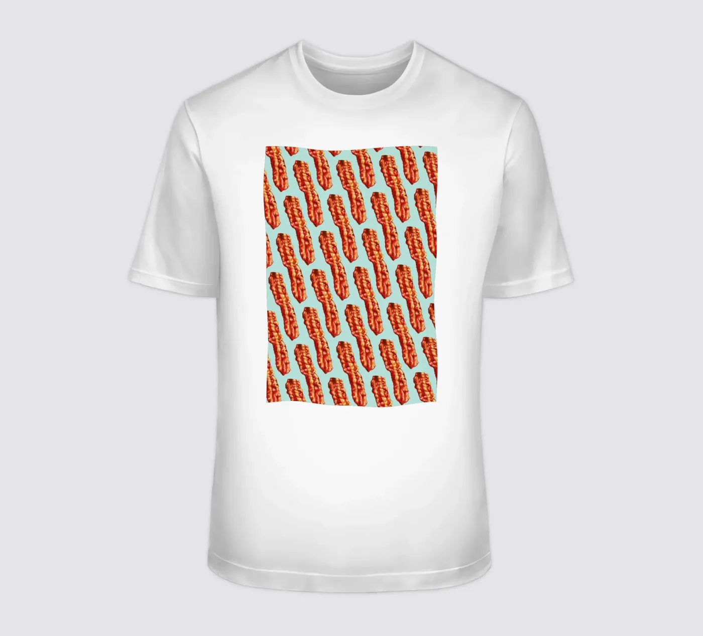 Bacon Pattern t-shirt da Kelly Gilleran