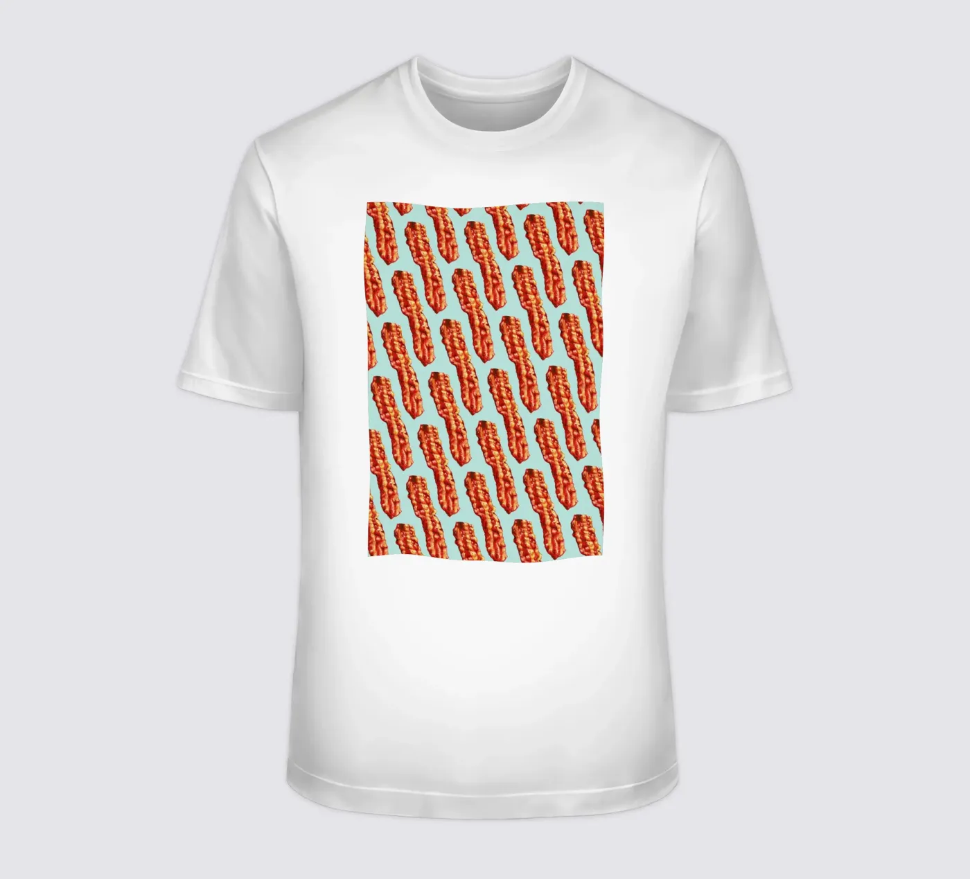 Bacon Pattern t-shirt da Kelly Gilleran