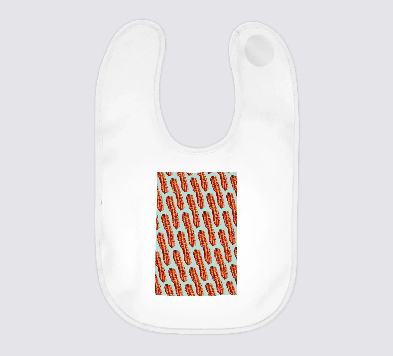 Bacon Pattern bavaglino da Kelly Gilleran