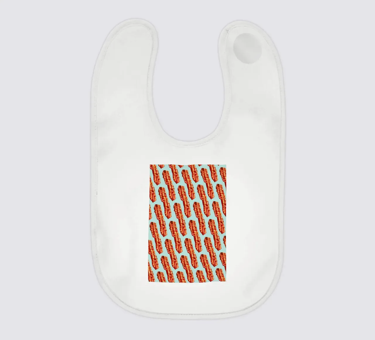 Bacon Pattern bavaglino da Kelly Gilleran