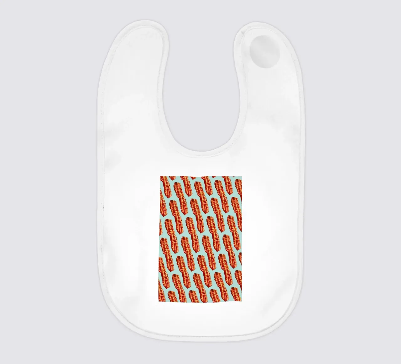 Bacon Pattern bavoir de Kelly Gilleran