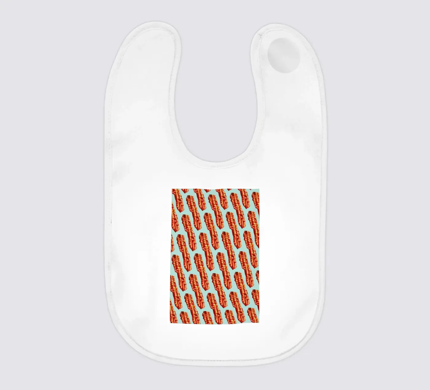 Bacon Pattern Babylätzchen von Kelly Gilleran