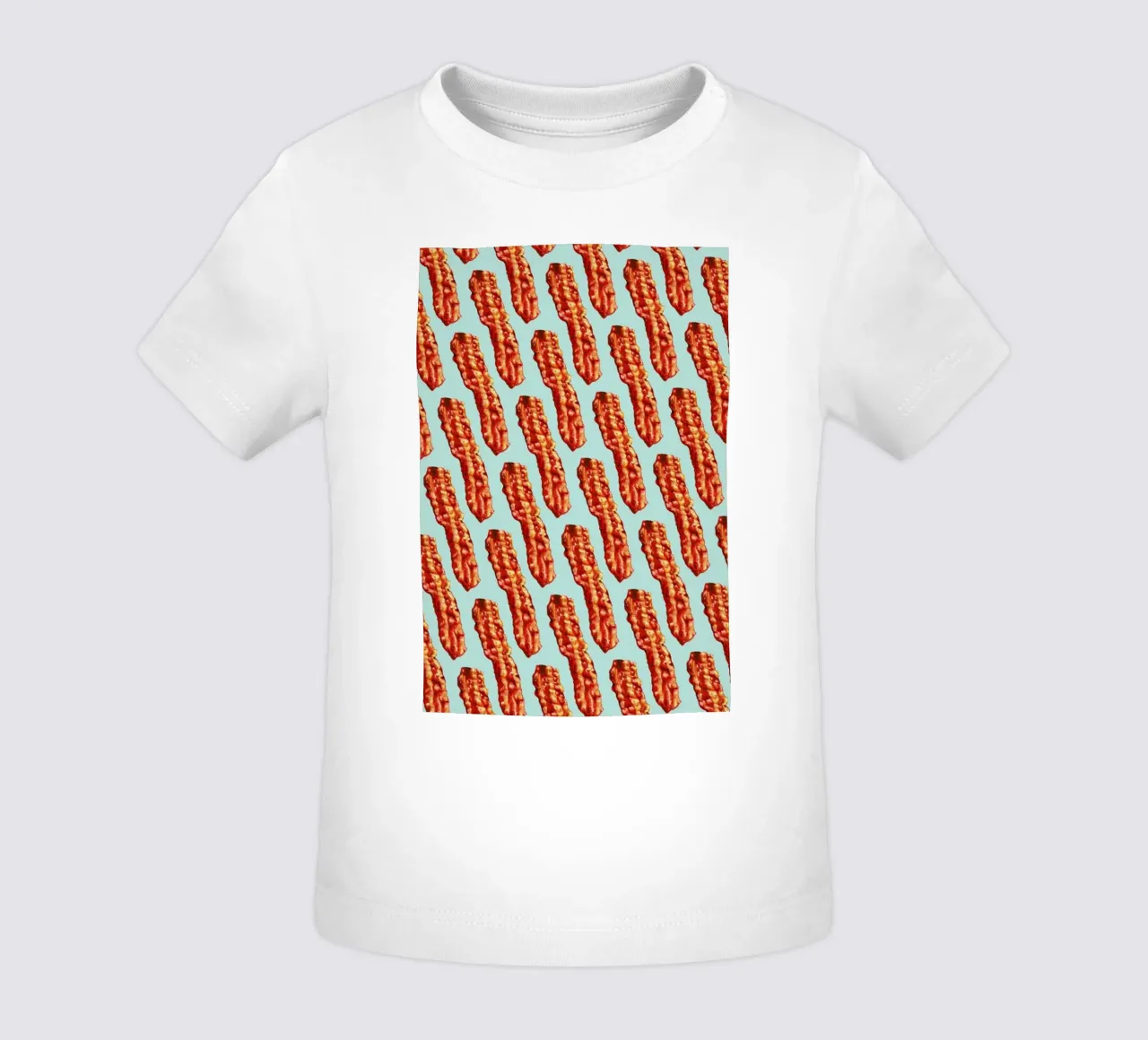 Bacon Pattern camiseta de bebé de Kelly Gilleran