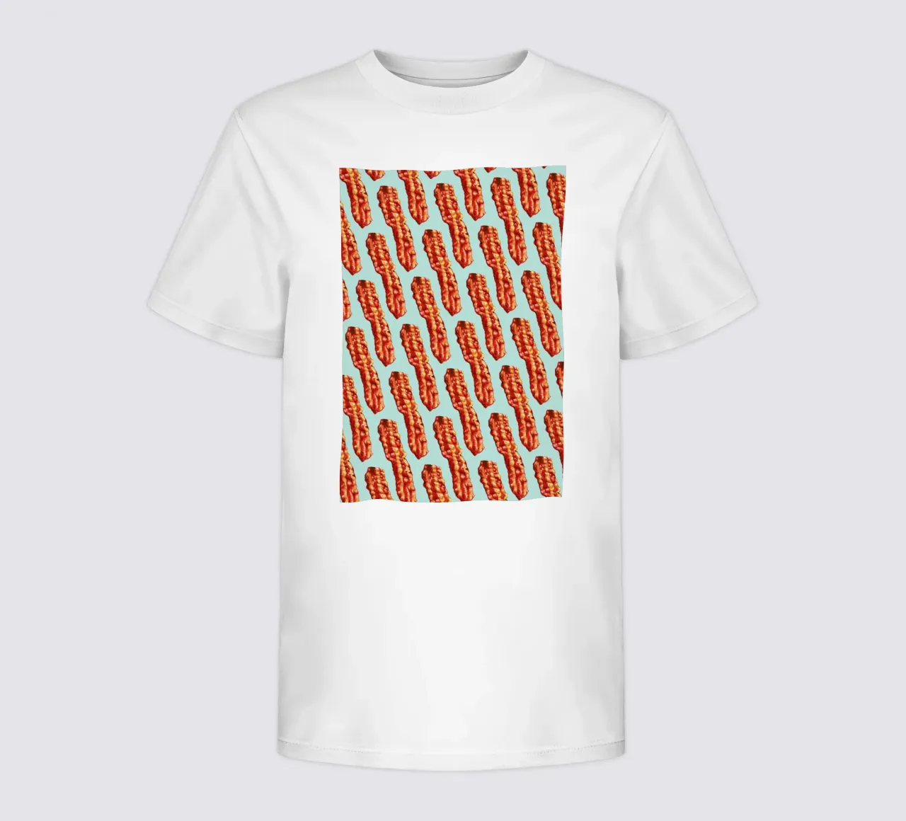 Bacon Pattern Kinder T-Shirt von Kelly Gilleran