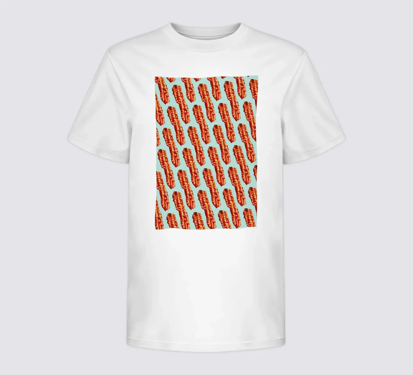 Bacon Pattern kinder t-shirt van Kelly Gilleran