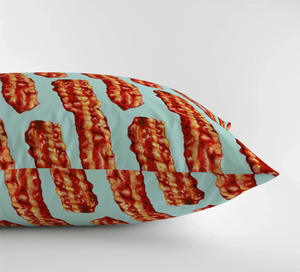 Bacon Pattern cuscino da Kelly Gilleran