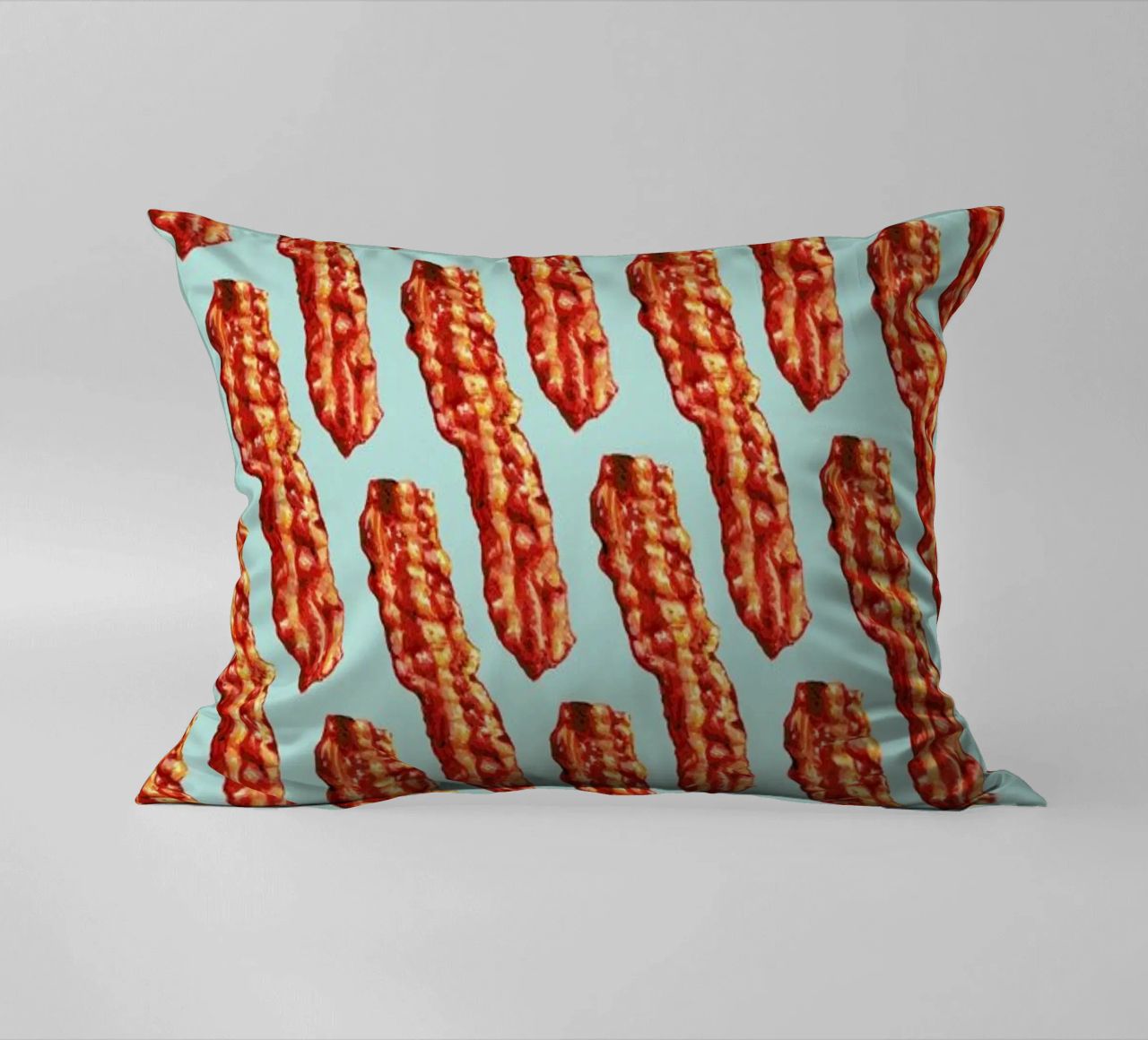 Bacon Pattern cuscino da Kelly Gilleran