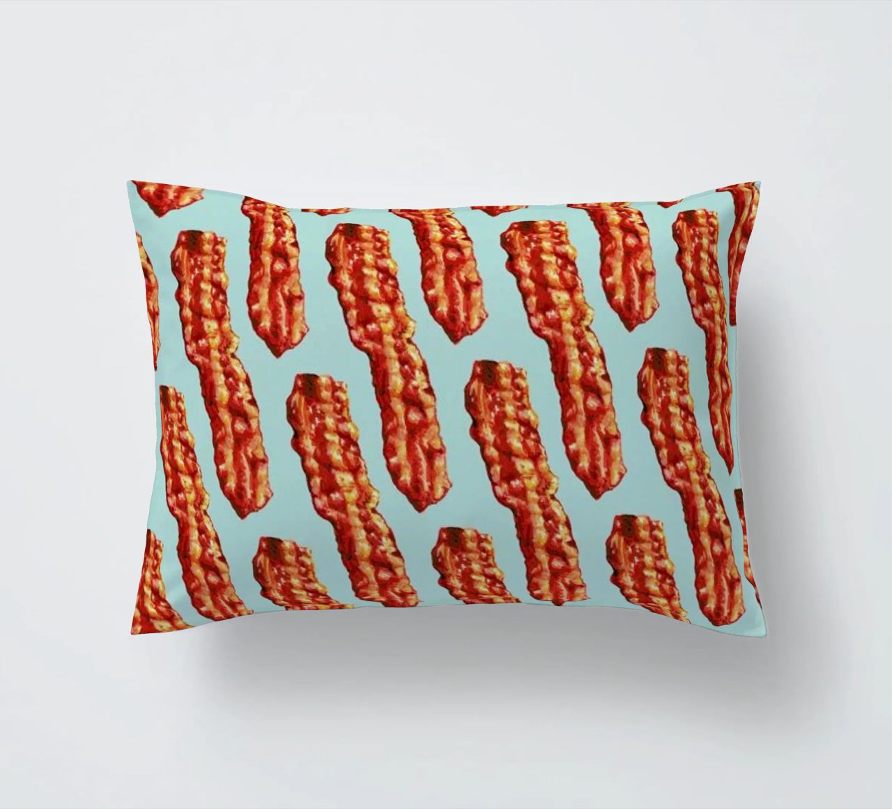 Bacon Pattern cuscino da Kelly Gilleran