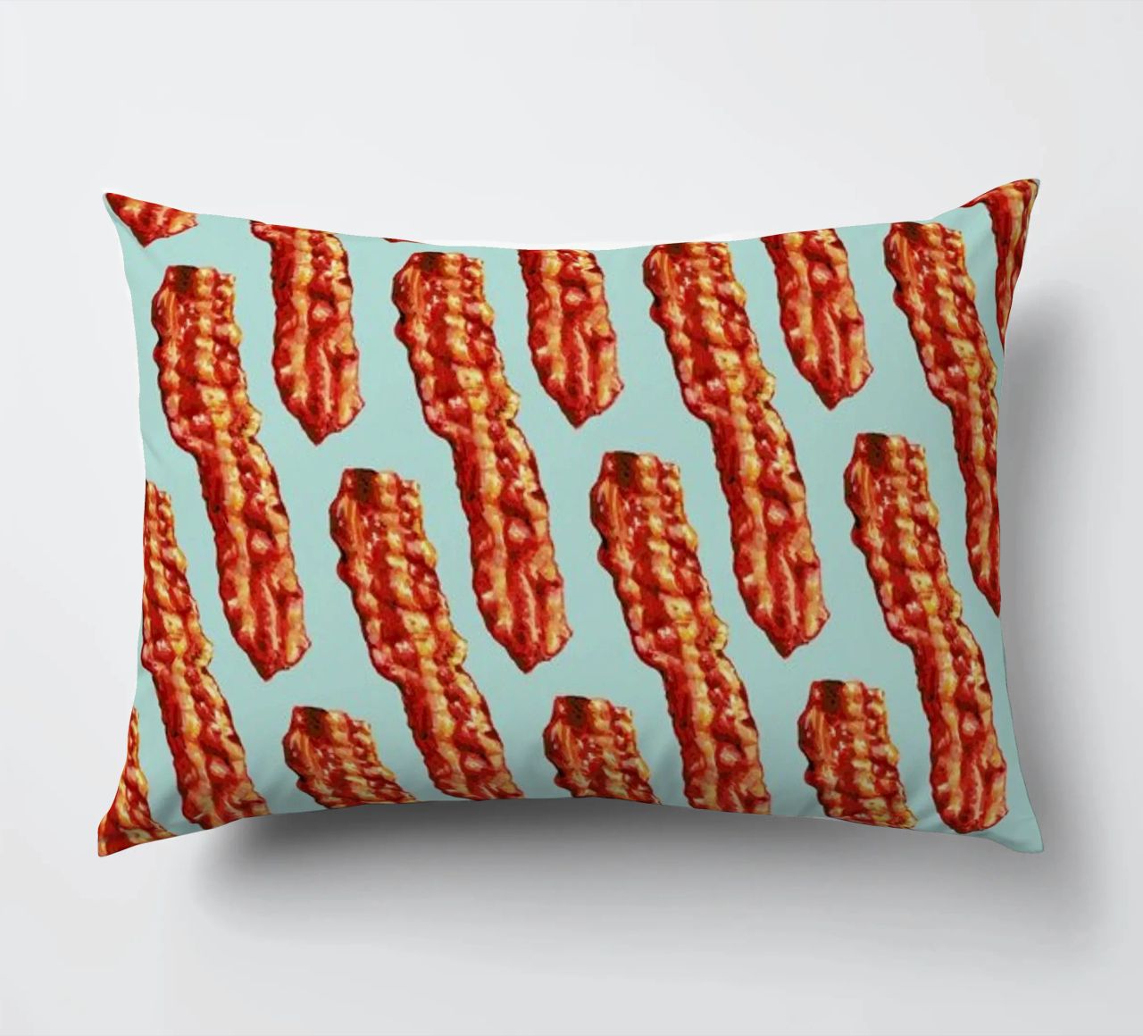 Bacon Pattern cuscino da Kelly Gilleran
