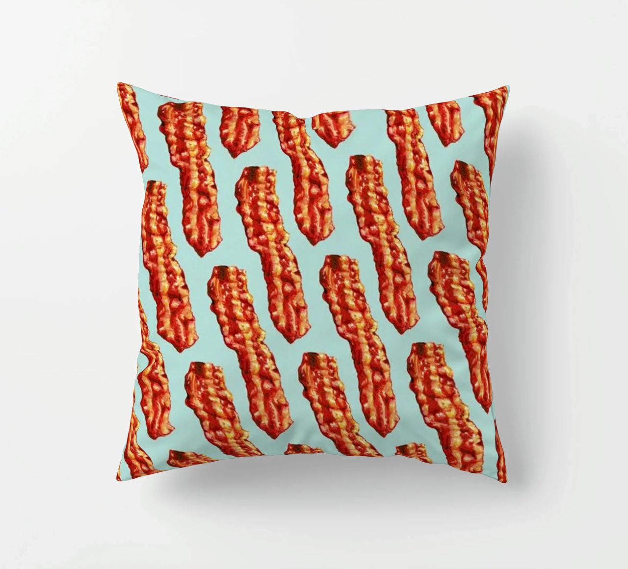 Bacon Pattern cuscino da Kelly Gilleran