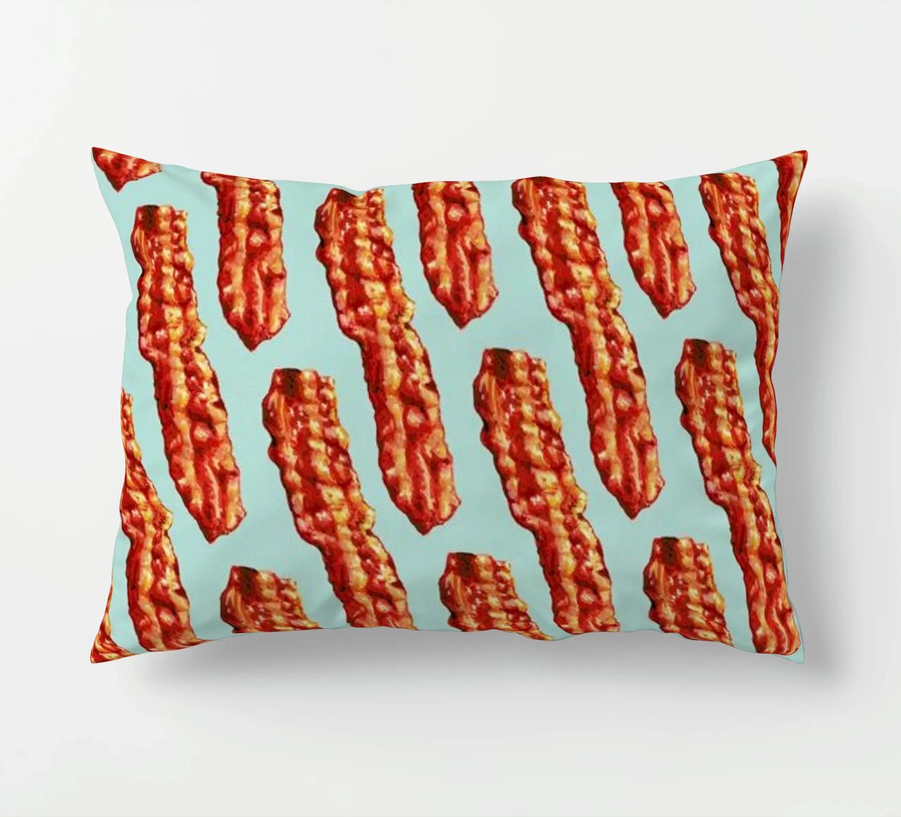 Bacon Pattern cuscino da Kelly Gilleran
