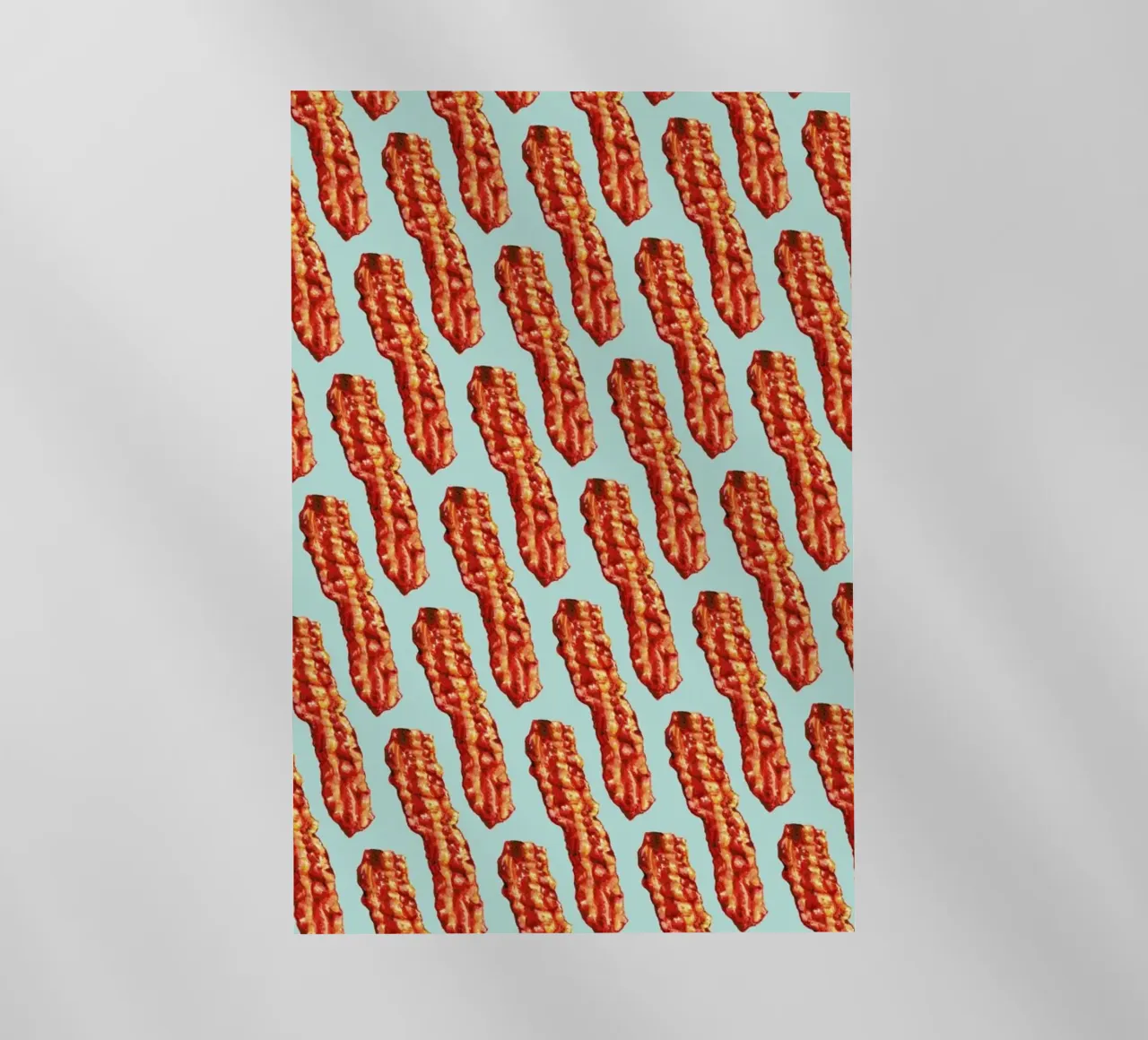 Bacon Pattern backlit film by Kelly Gilleran