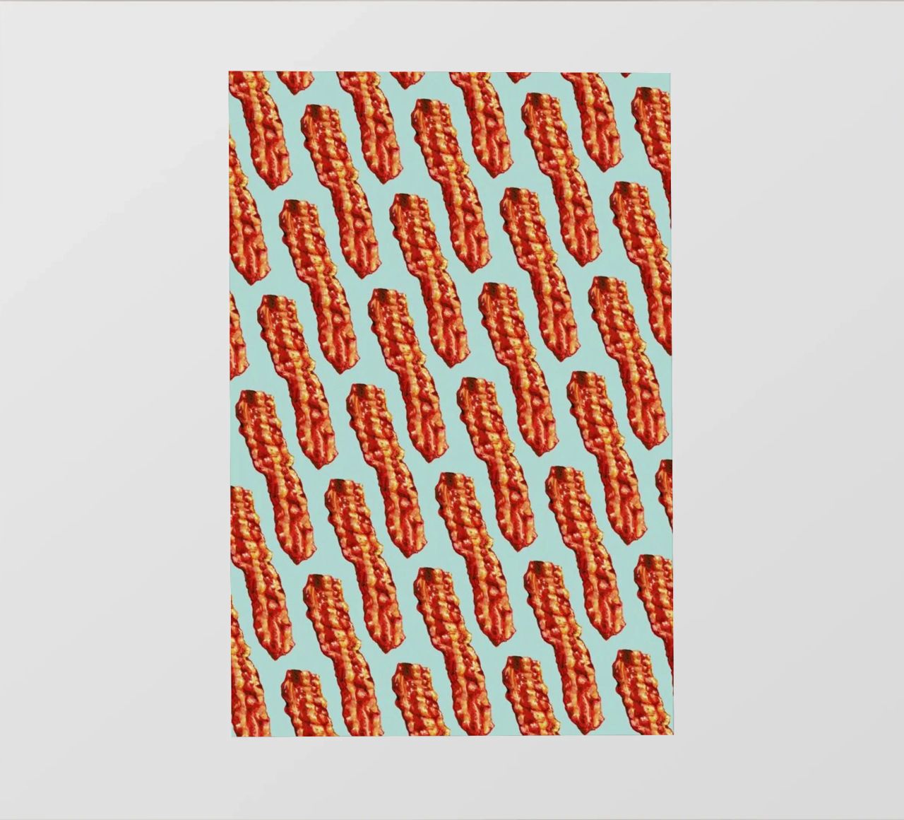 Bacon Pattern pellicola backlit da Kelly Gilleran