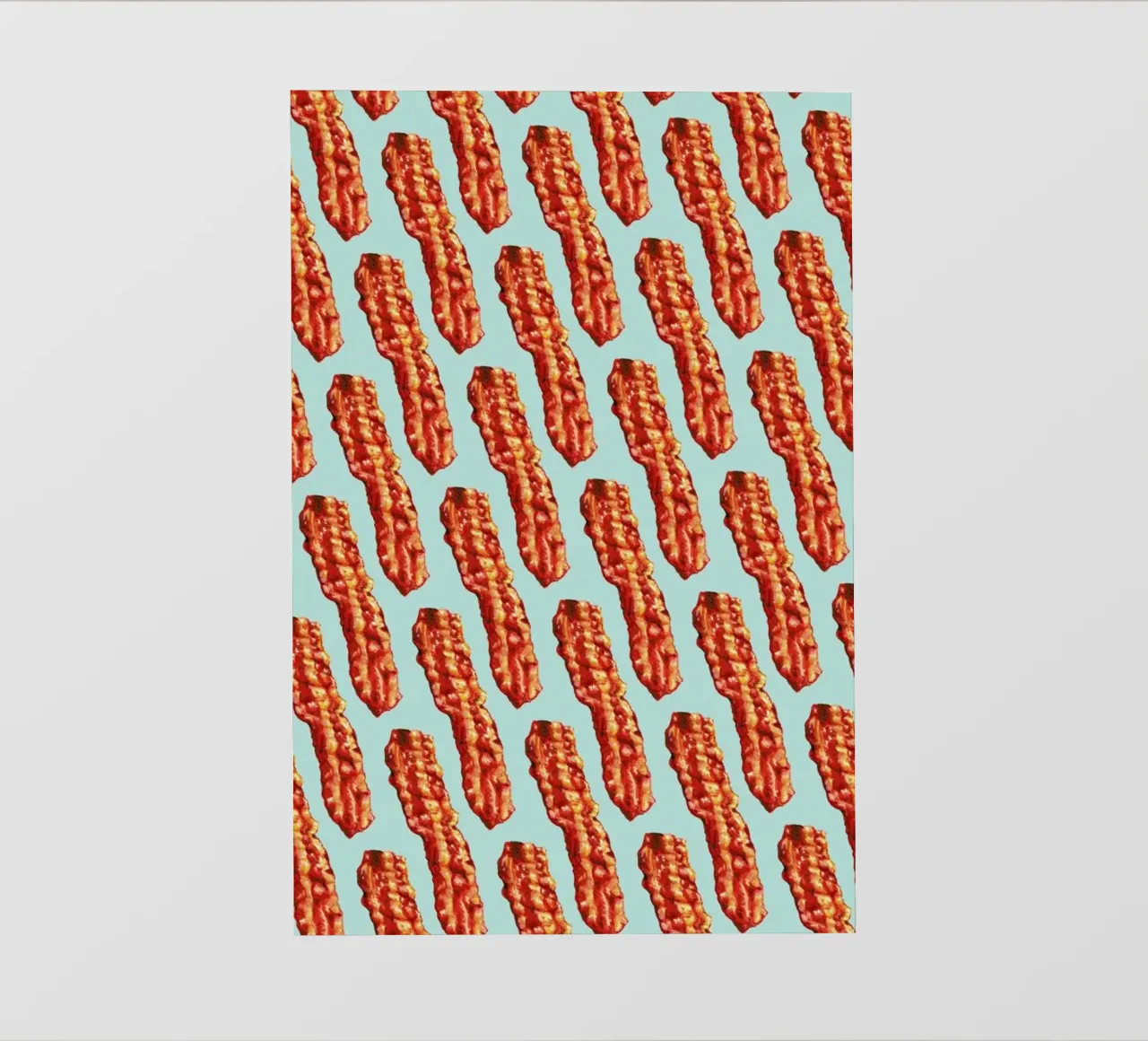 Bacon Pattern backlit folie van Kelly Gilleran