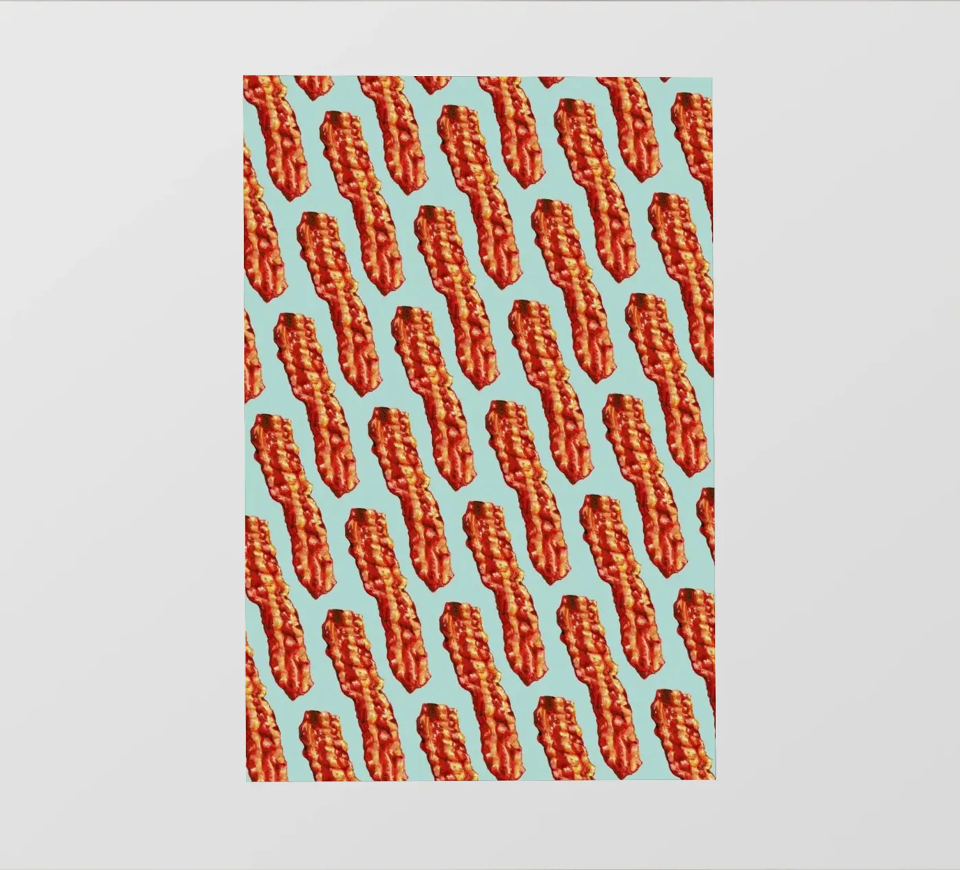 Bacon Pattern backlit folie van Kelly Gilleran