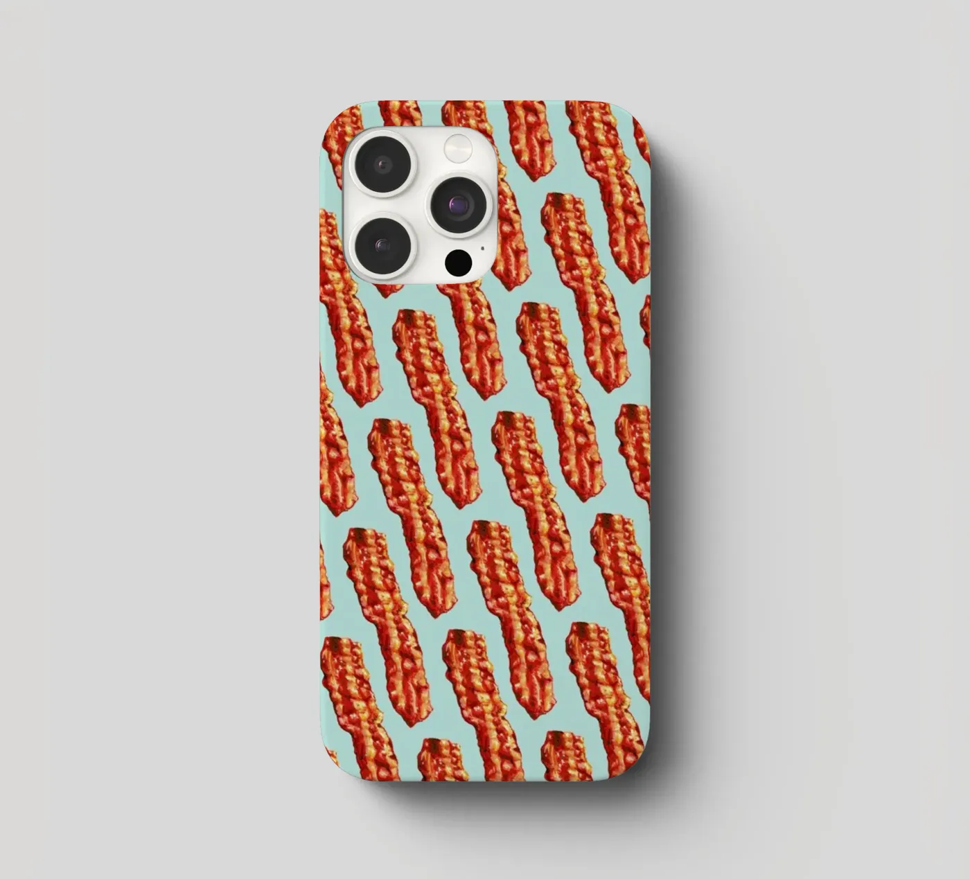Bacon Pattern iphone case by Kelly Gilleran