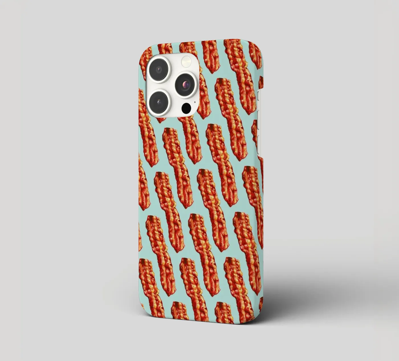 Bacon Pattern iphone case by Kelly Gilleran
