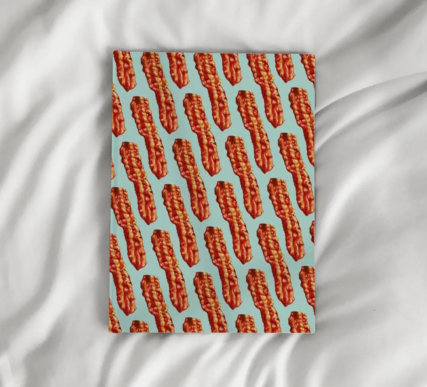 Bacon Pattern notebook by Kelly Gilleran