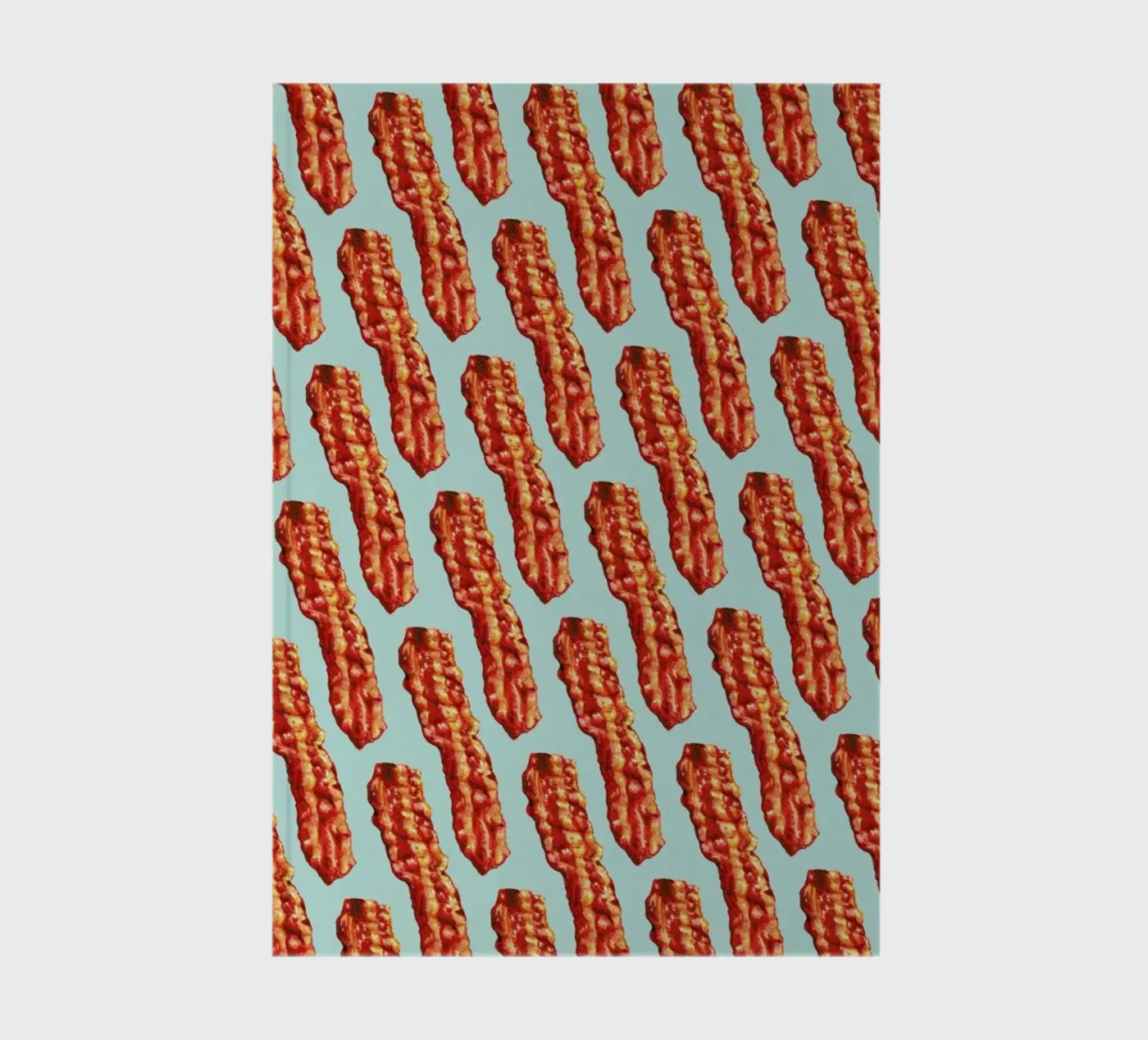Bacon Pattern notebook by Kelly Gilleran