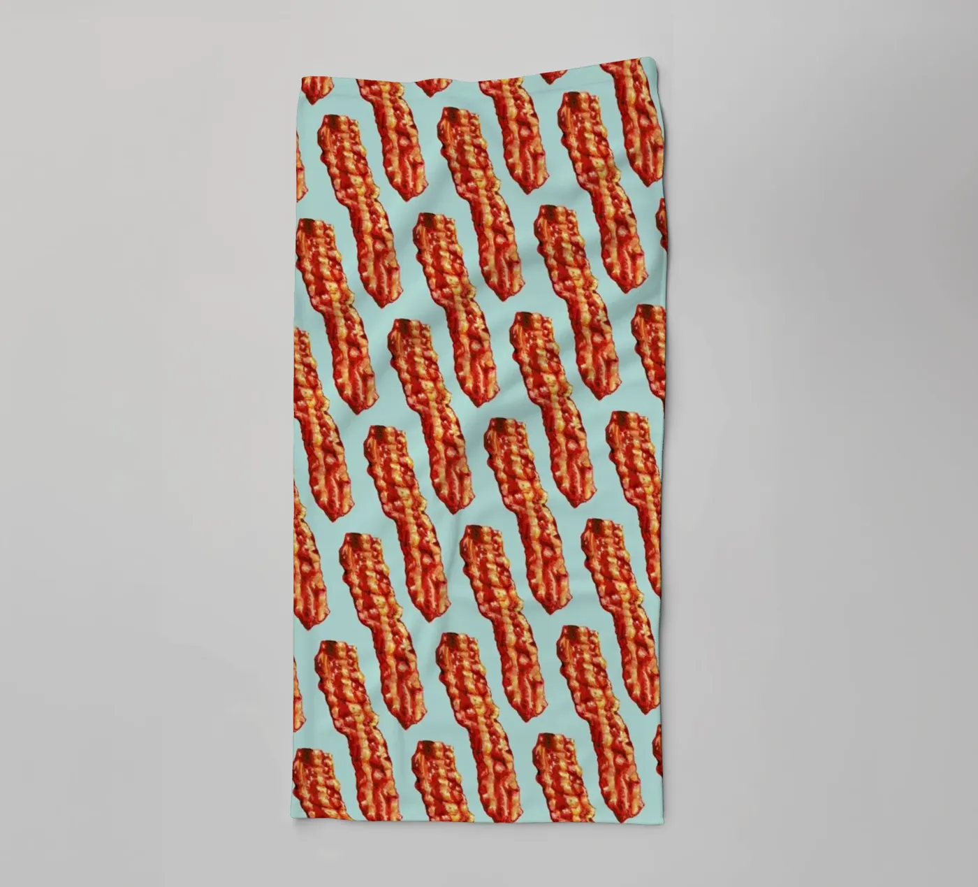 Bacon Pattern towel by Kelly Gilleran