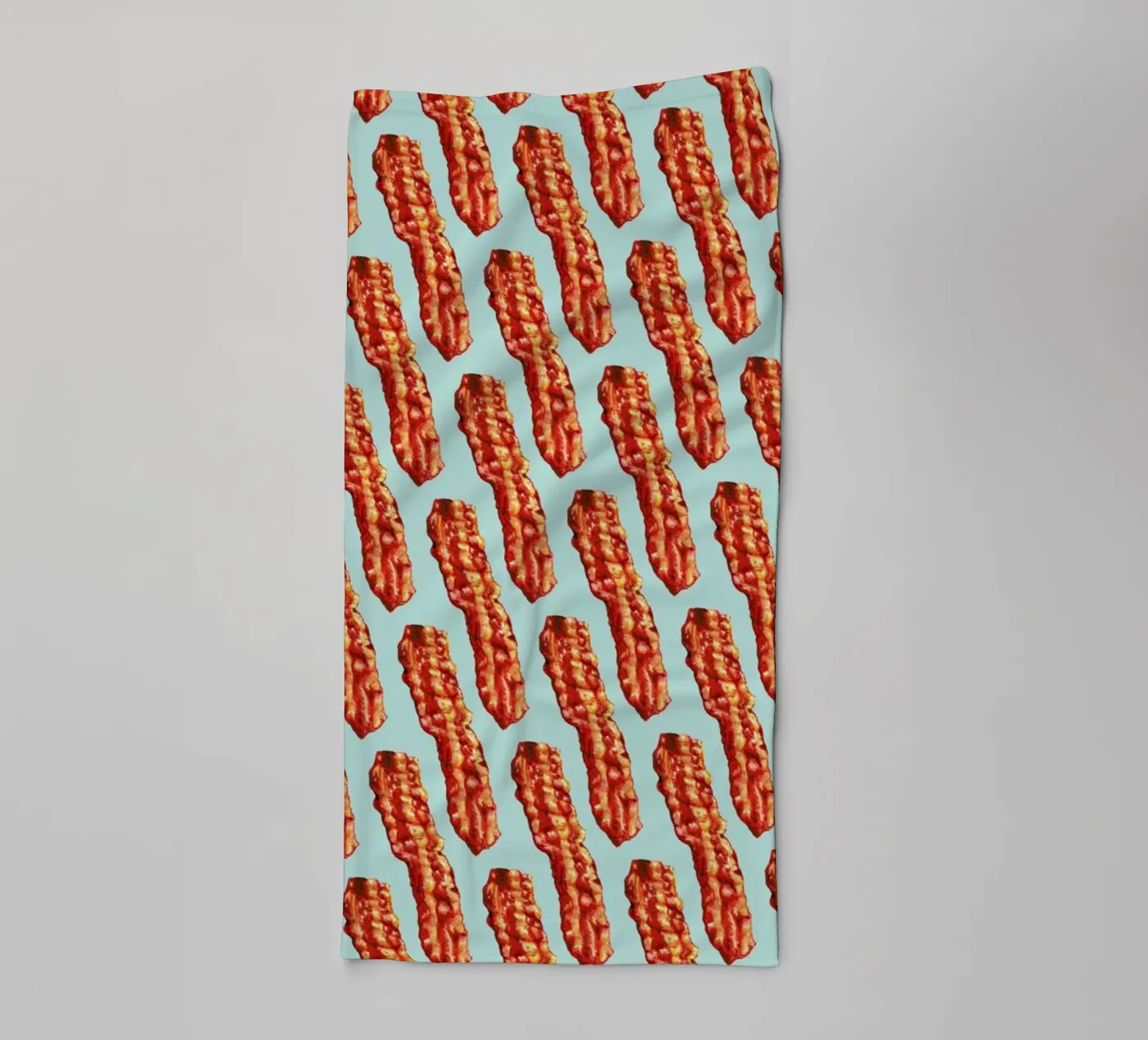 Bacon Pattern asciugamano da bagno da Kelly Gilleran