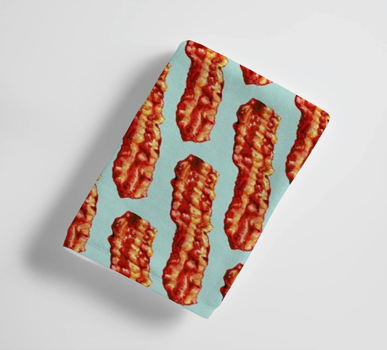 Bacon Pattern Handtuch von Kelly Gilleran