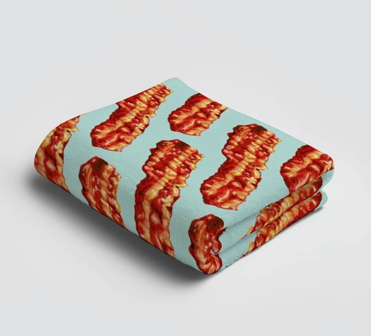 Bacon Pattern Handtuch von Kelly Gilleran