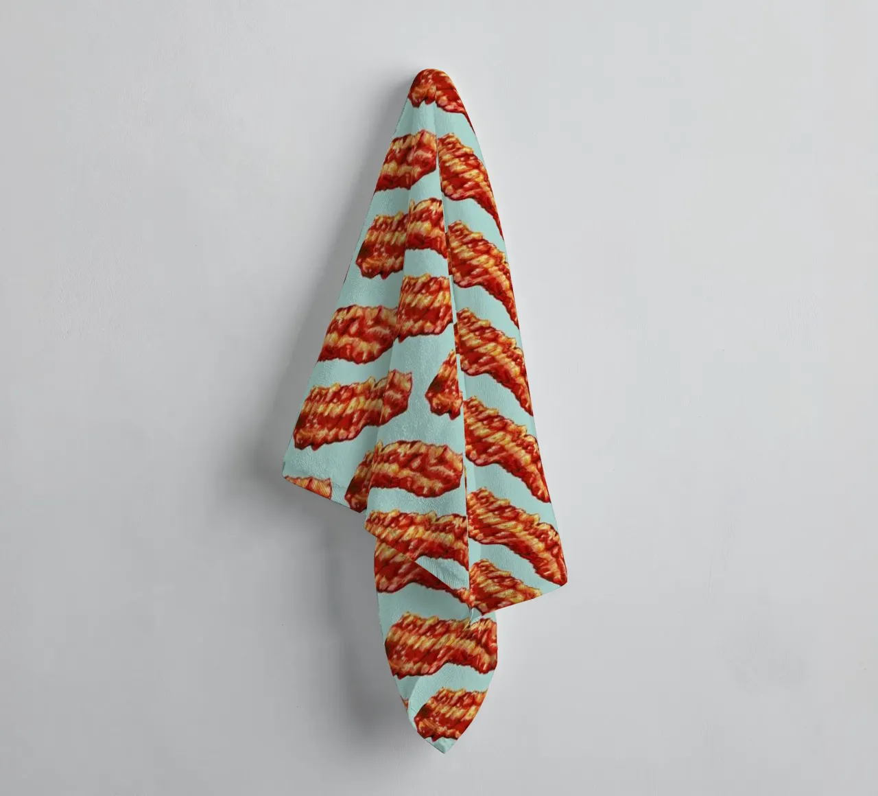 Bacon Pattern serviette de bain de Kelly Gilleran
