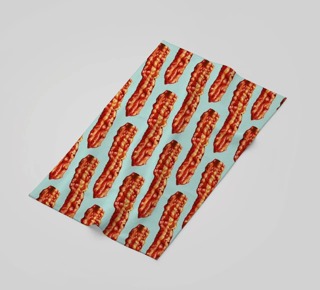 Bacon Pattern Strandtuch von Kelly Gilleran