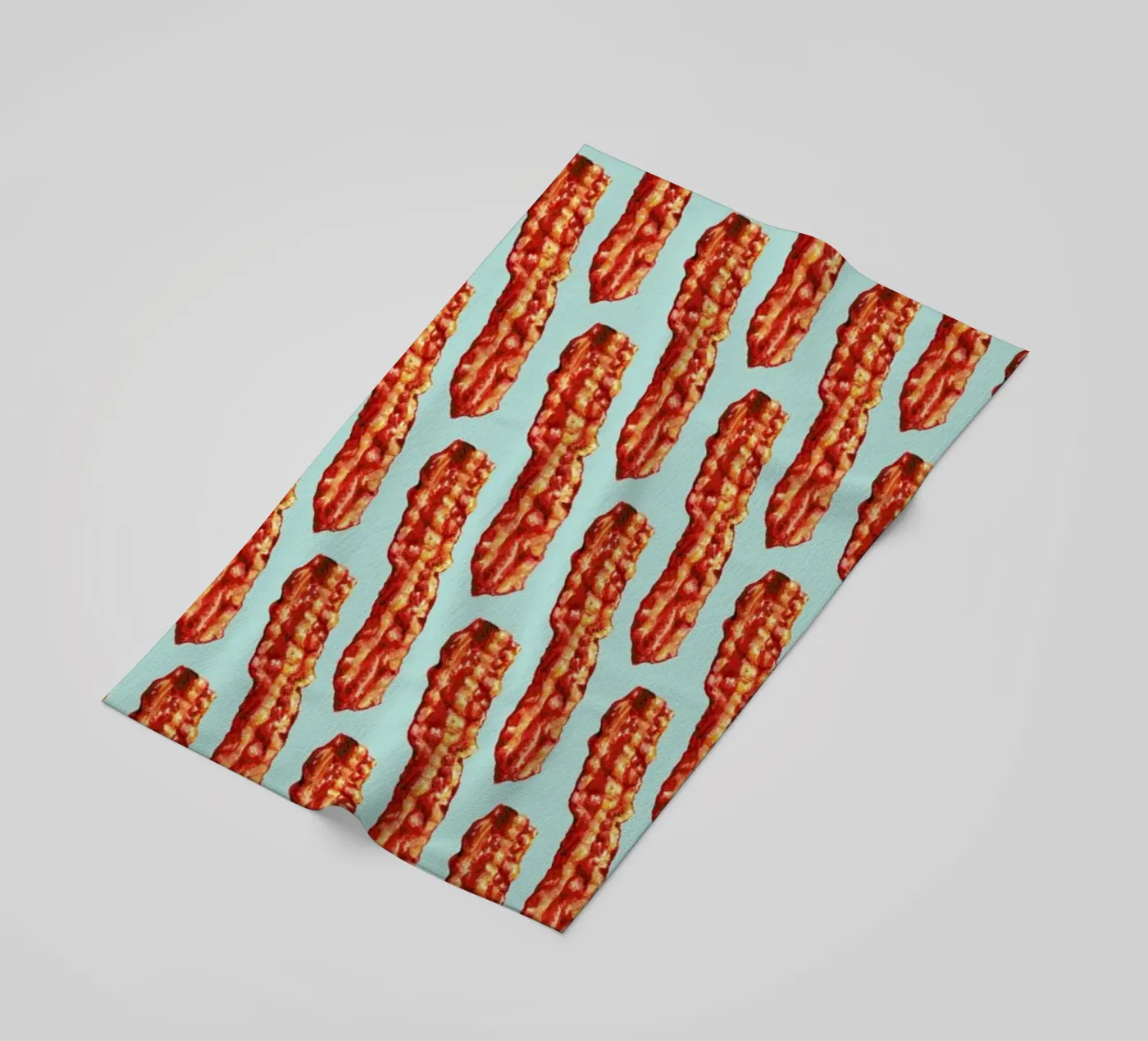 Bacon Pattern strandhanddoek van Kelly Gilleran