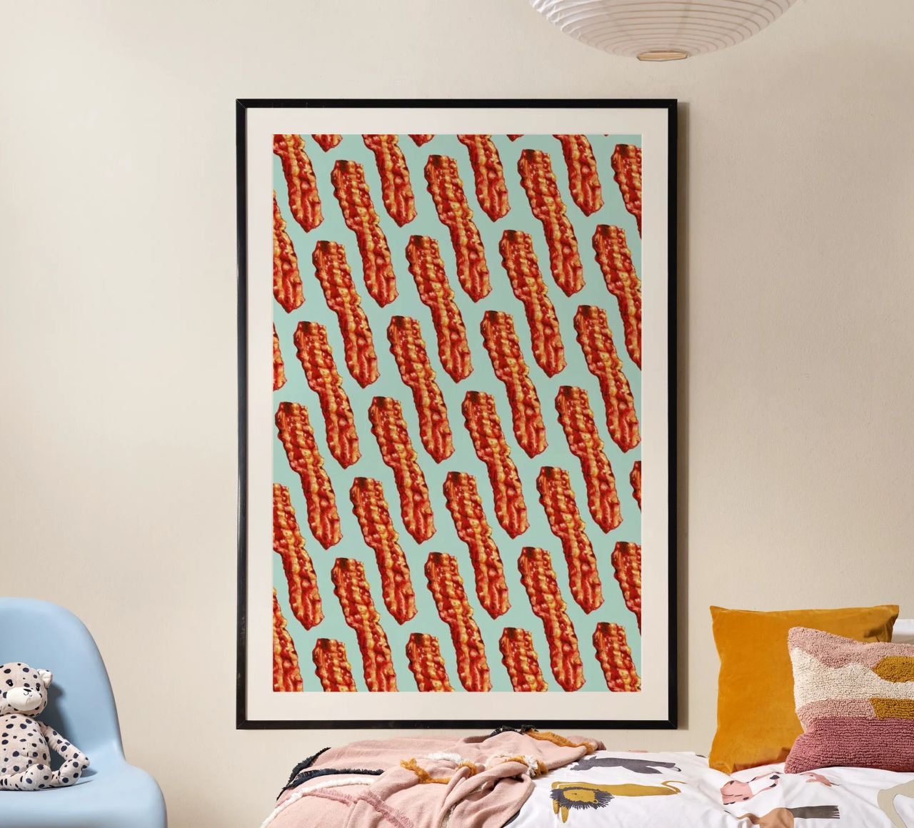 Bacon Pattern carta hahnemühle da Kelly Gilleran