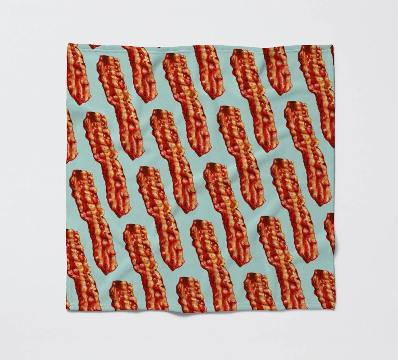 Bacon Pattern coperta in pile da Kelly Gilleran