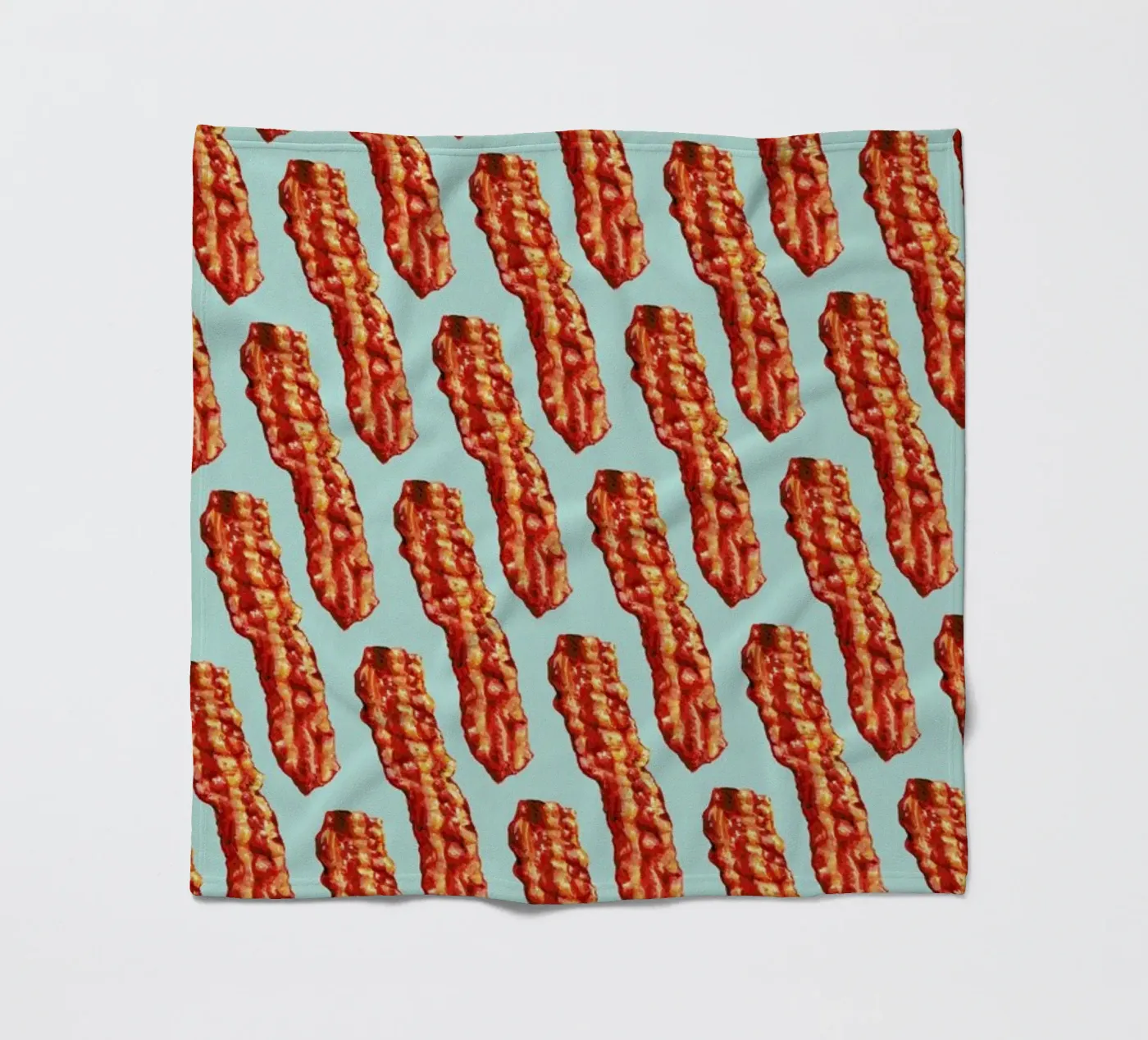Bacon Pattern Fleecedecke von Kelly Gilleran
