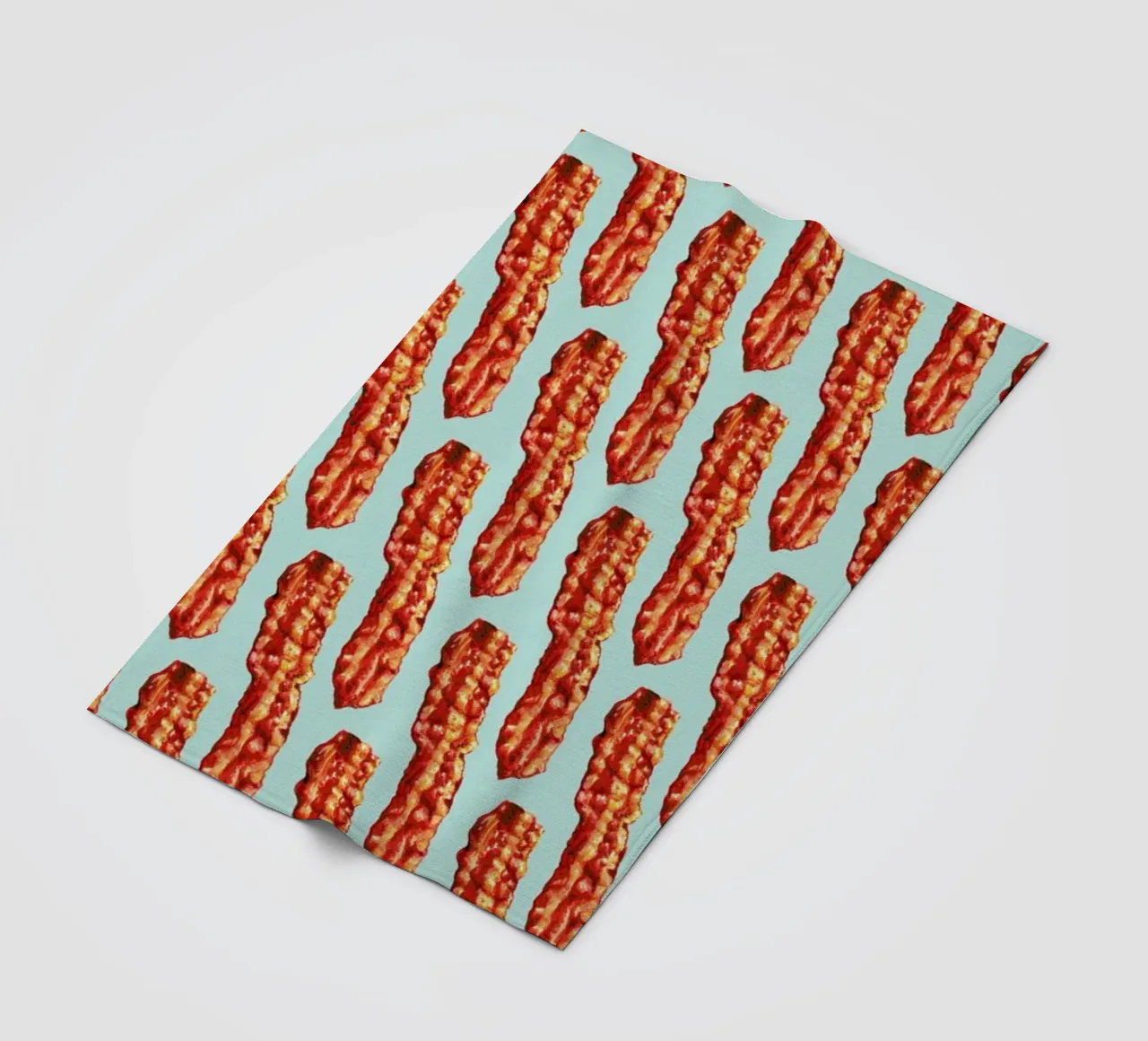 Bacon Pattern Fleecedecke von Kelly Gilleran