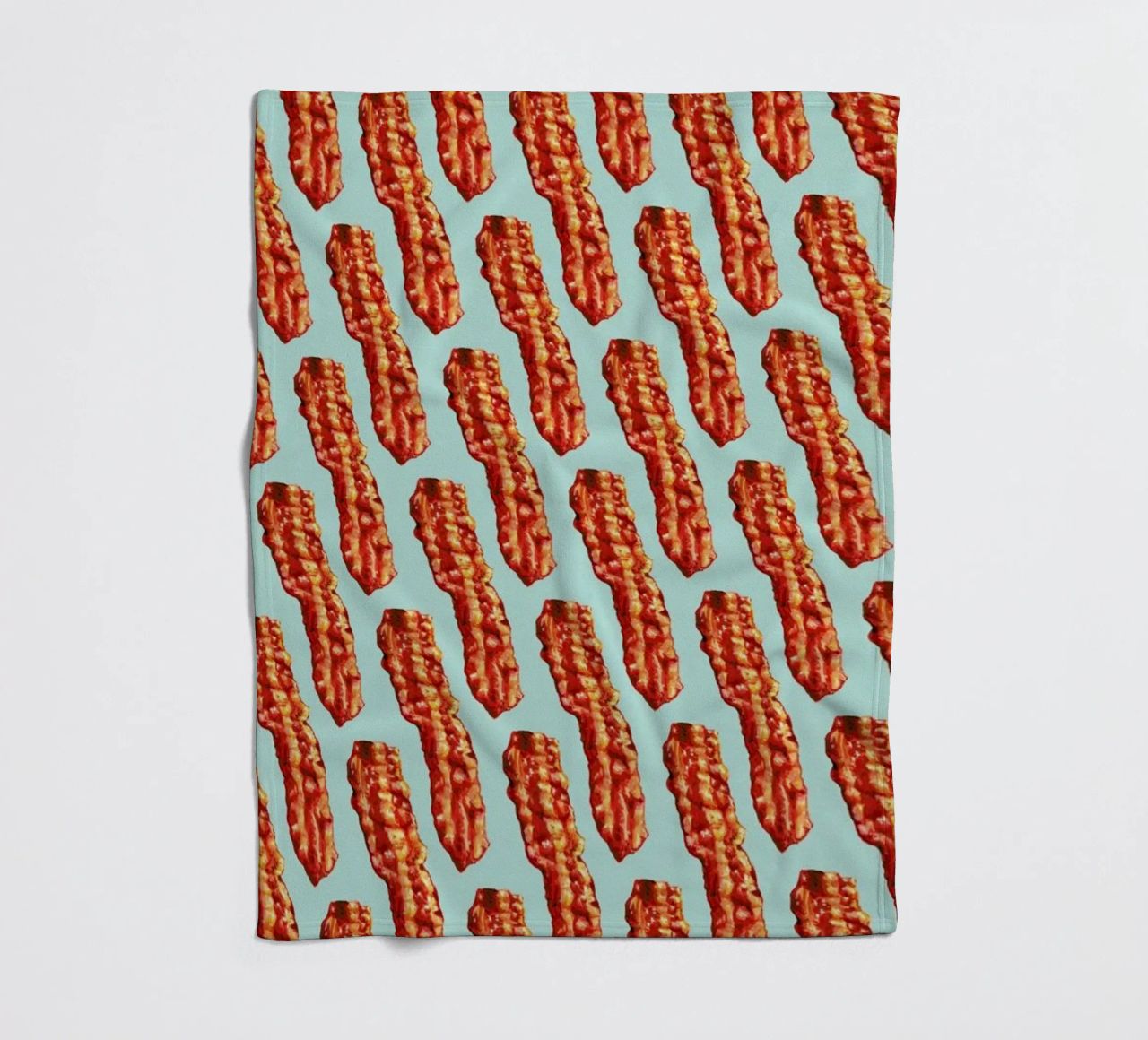 Bacon Pattern coperta in pile da Kelly Gilleran