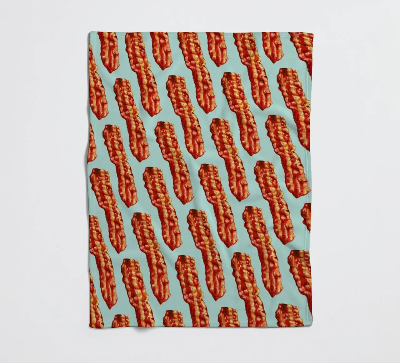 Bacon Pattern plaid polaire de Kelly Gilleran