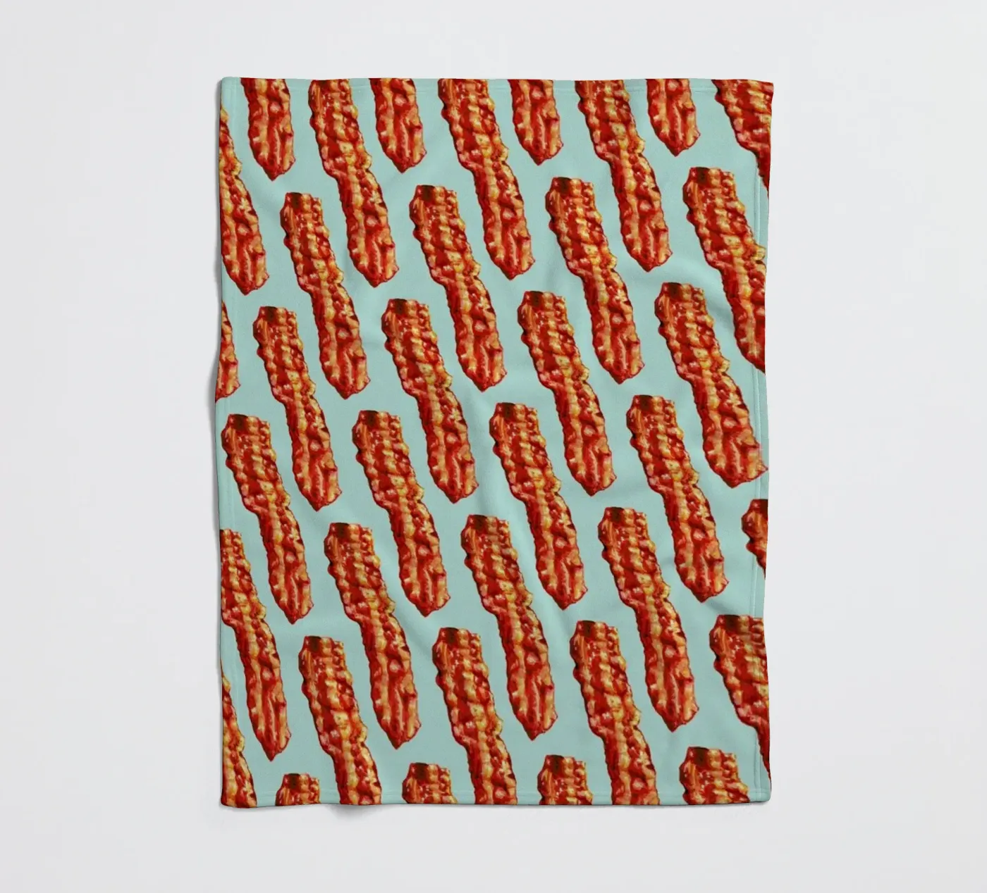 Bacon Pattern Fleecedecke von Kelly Gilleran