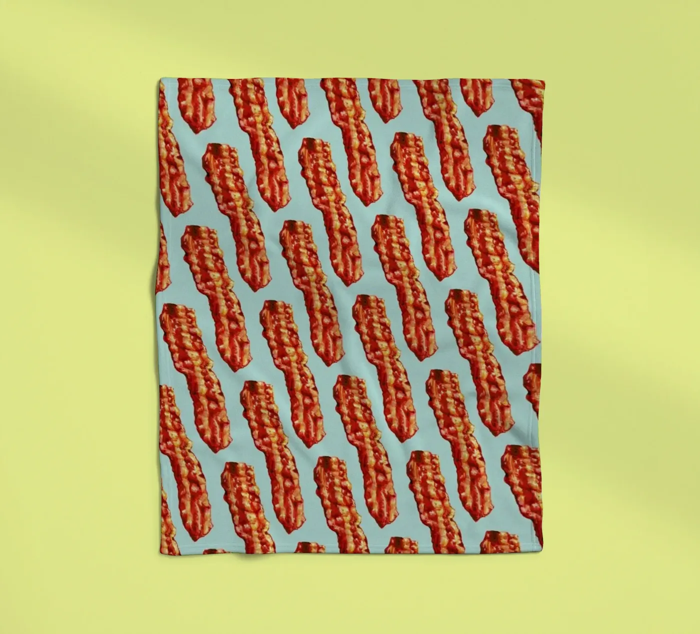 Bacon Pattern plaid polaire de Kelly Gilleran