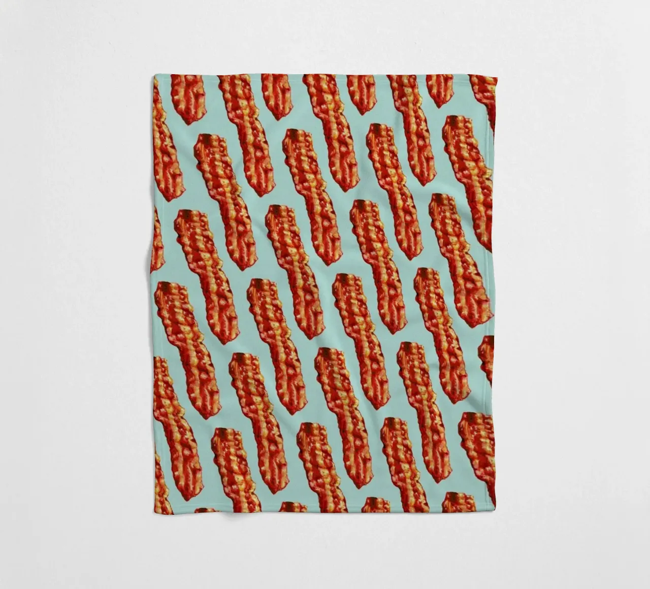 Bacon Pattern plaid polaire de Kelly Gilleran