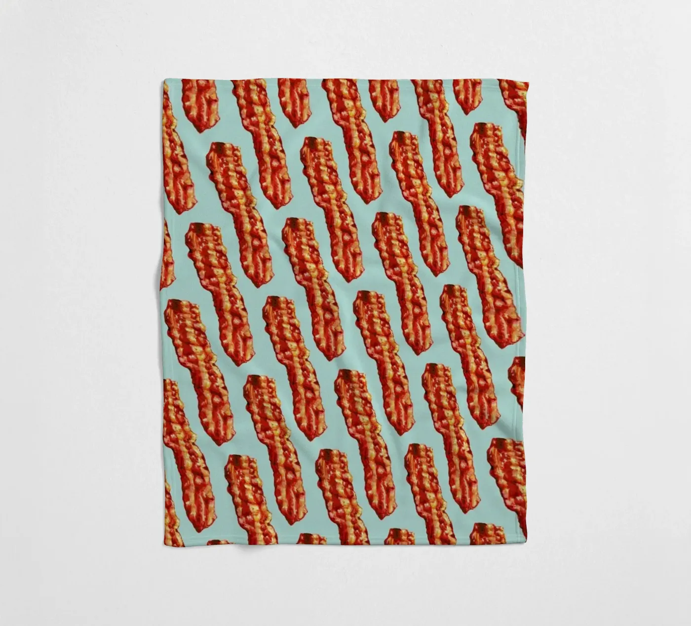 Bacon Pattern Fleecedecke von Kelly Gilleran