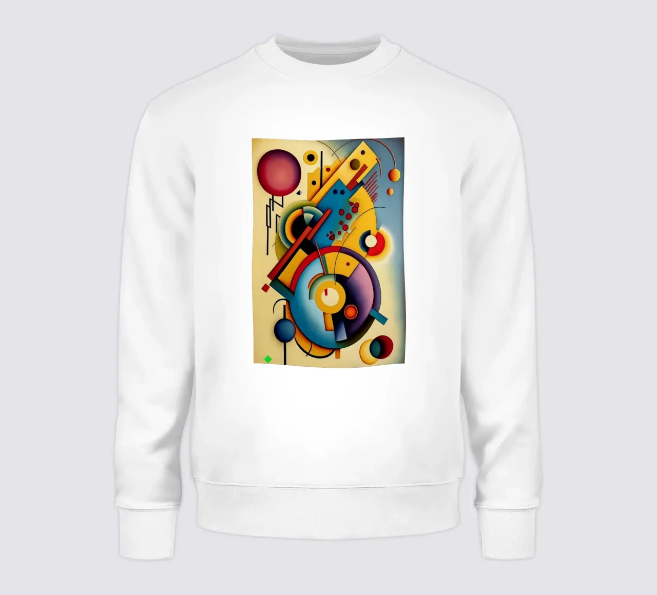 círculo forma geométrica sudadera de lara shop