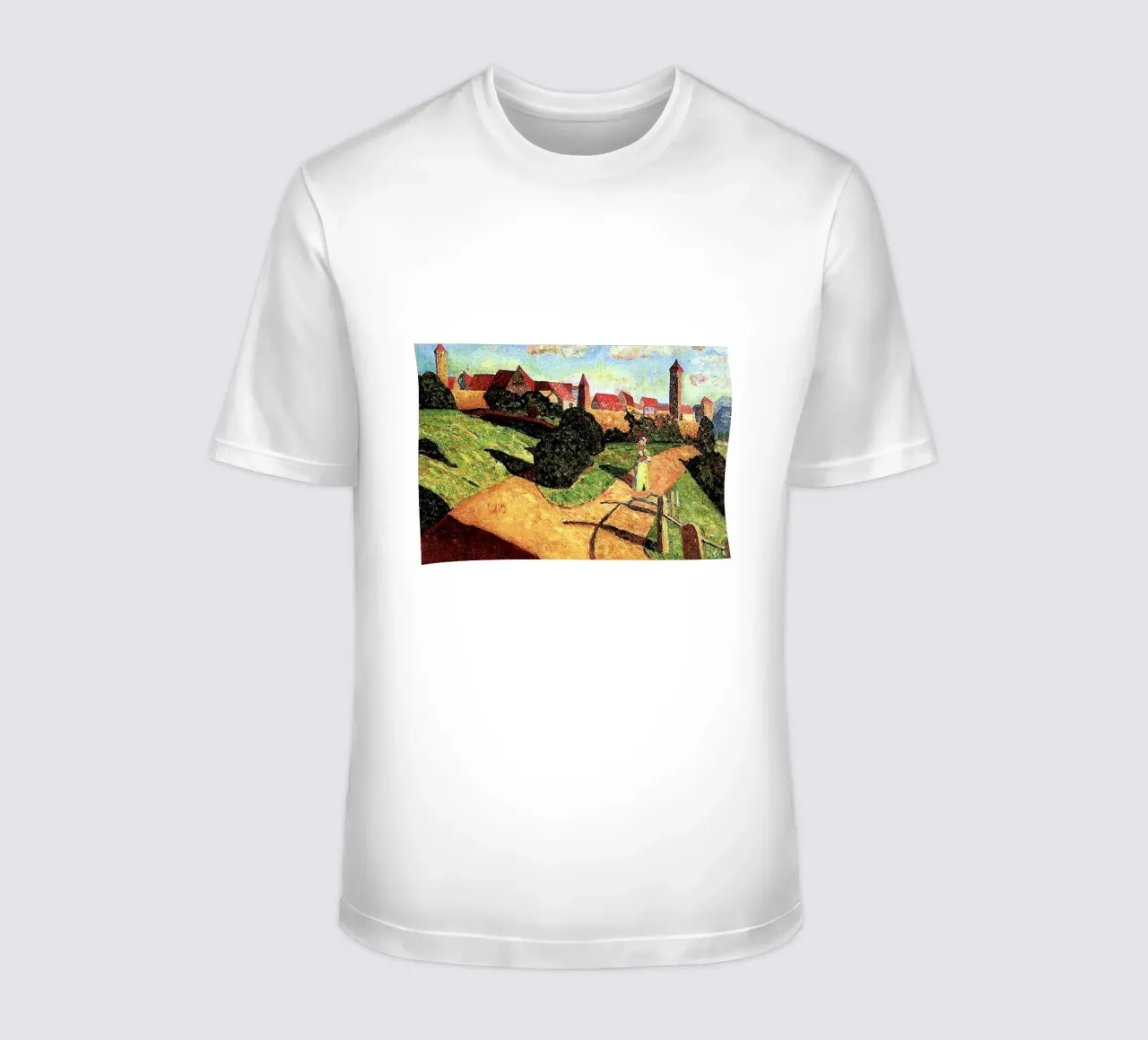 strada secondaria rurale t-shirt da lara shop