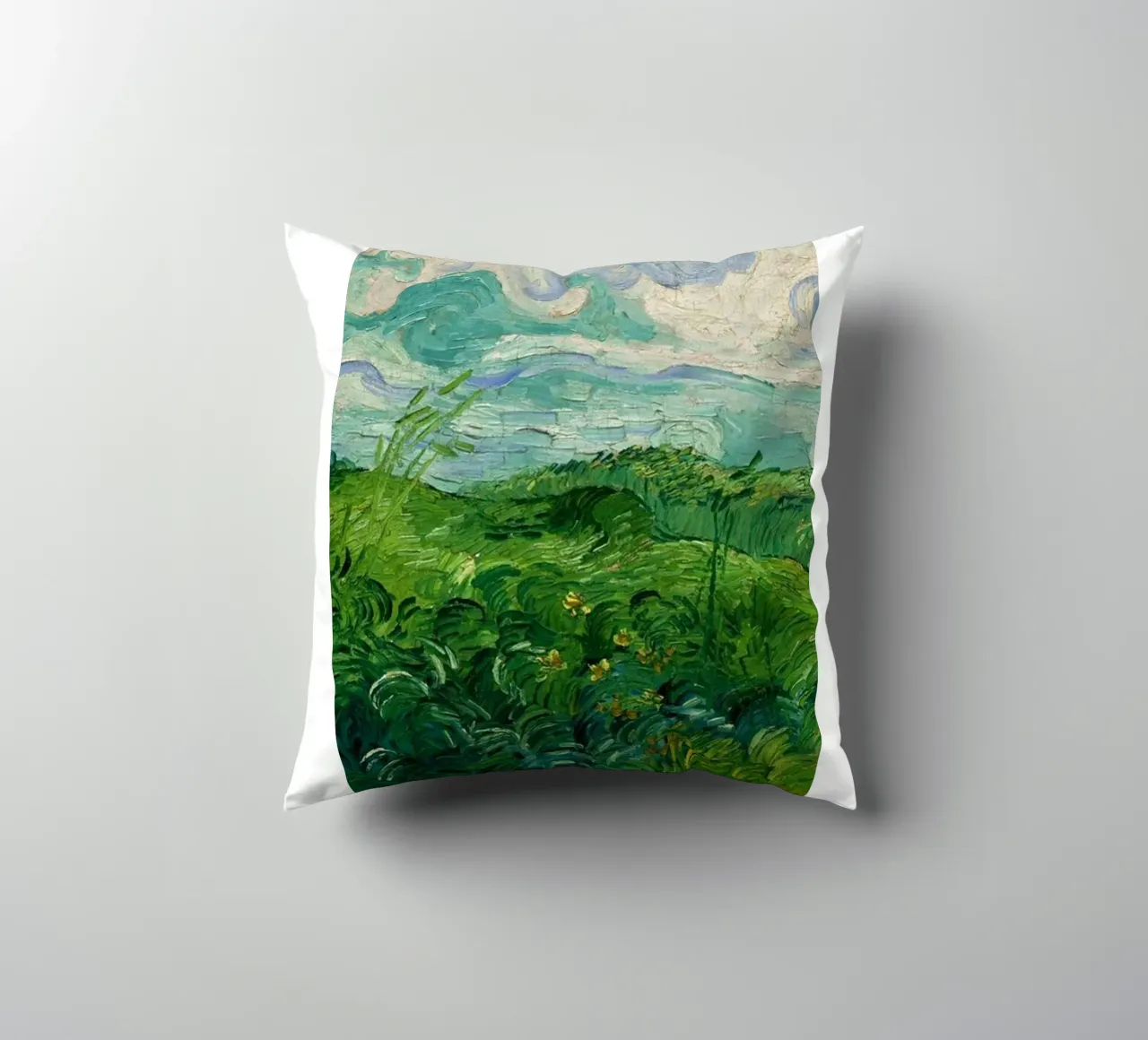 erba verde e fitta cuscino da cloud shop