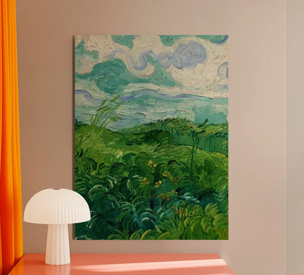 erba verde e fitta alluminio dibond da cloud shop