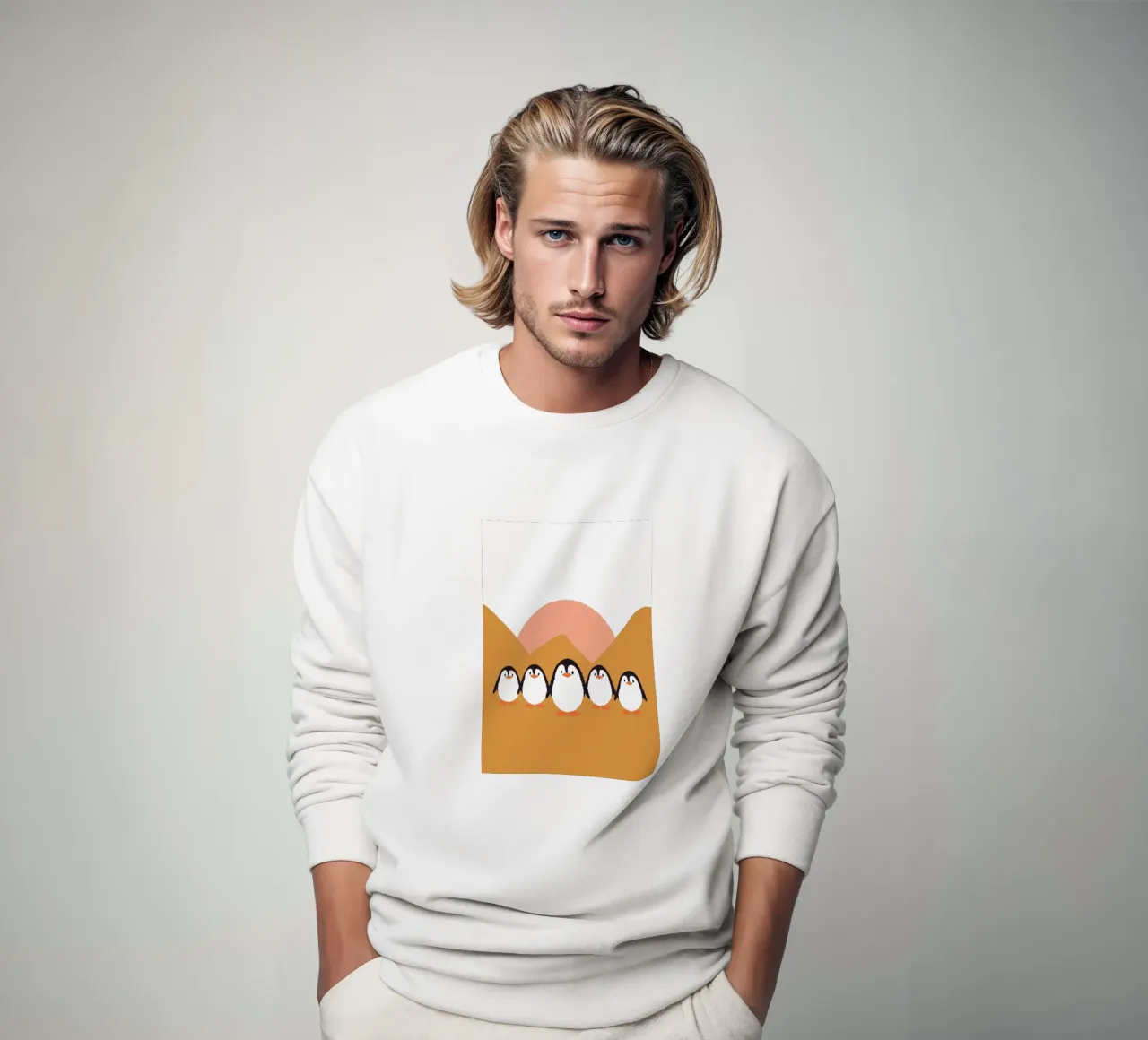 Cinque pinguini felpa da TRENDY POSTER SHOP