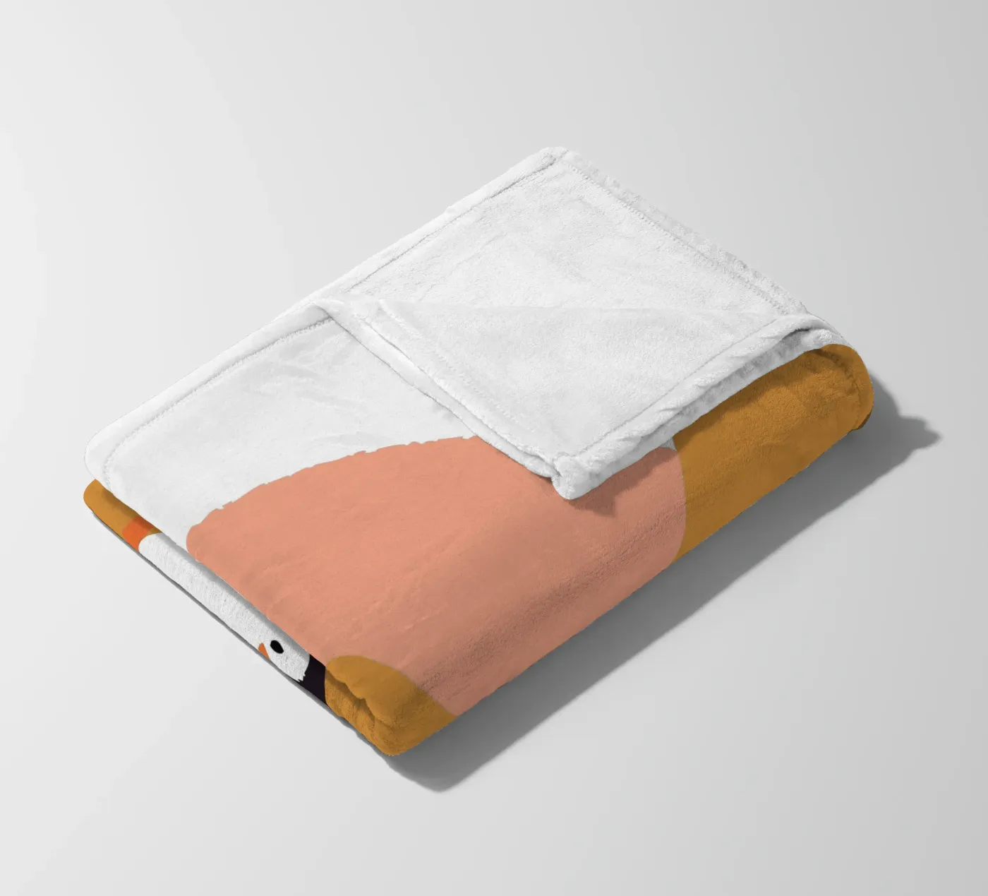 Fünf Pinguine Fleecedecke von TRENDY POSTER SHOP