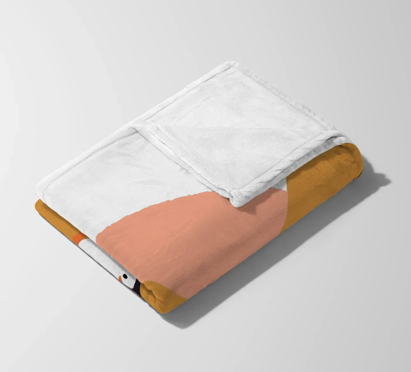 Fünf Pinguine Fleecedecke von TRENDY POSTER SHOP